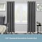 Kenney Mfg Kenney Jayden 3/4" Standard Decorative Window Curtain Rod, 66-120", Pewter KN80208NP - alternate 3